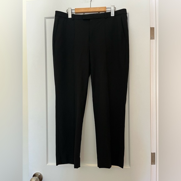 J. Crew Pants - J. Crew Flat-Front Straight Leg Tollegno1900 Italian Fine Wool Fabric Trousers 8